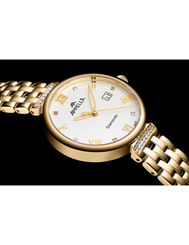 Appella 18k solid hot sale gold watch price